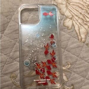 Clear Fish Design Phone Case